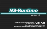 ПО для терминалов NS | Программа NS-Runtime OMRON