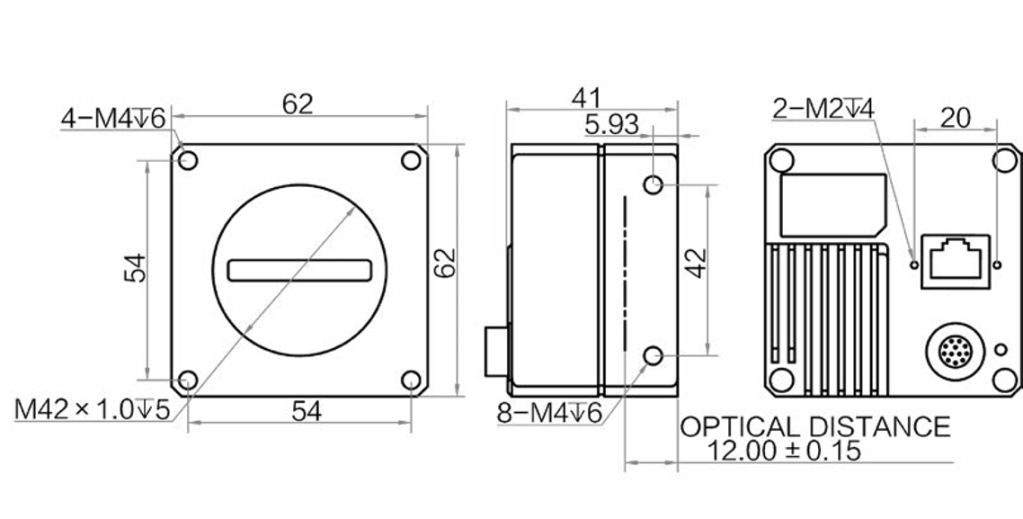 Схема Линейные камеры Hikrobot серии CL с интерфейсом GigE2.png
