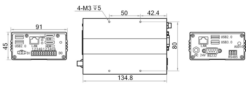 Схема Контроллер машинного зрения Hikrobot серии VB2000.png
